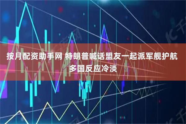 按月配资助手网 特朗普喊话盟友一起派军舰护航 多国反应冷淡